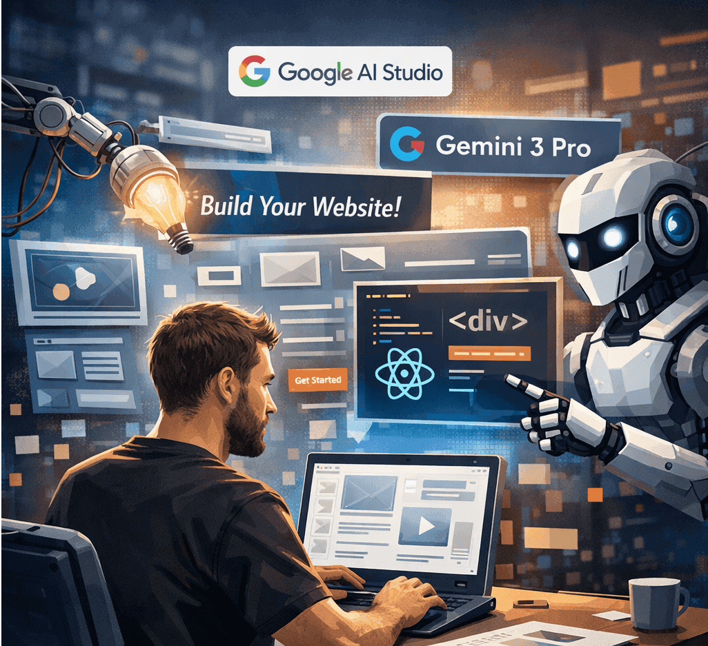 Wie ich unsere Website in 3 Stunden mit KI erstellt habe